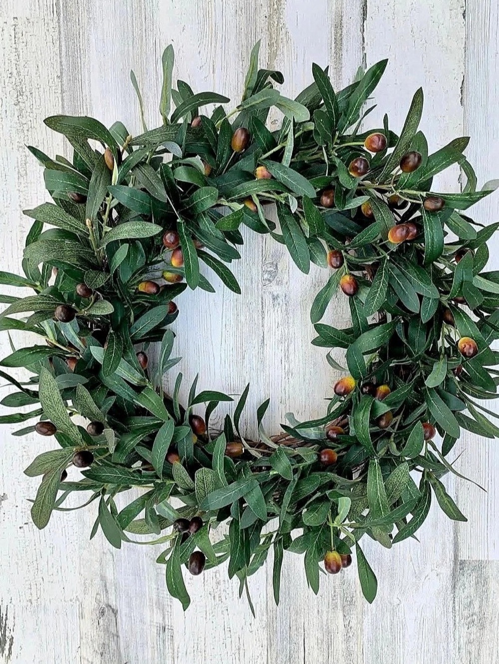 New Custom Handmade Olive Leaf Wreath